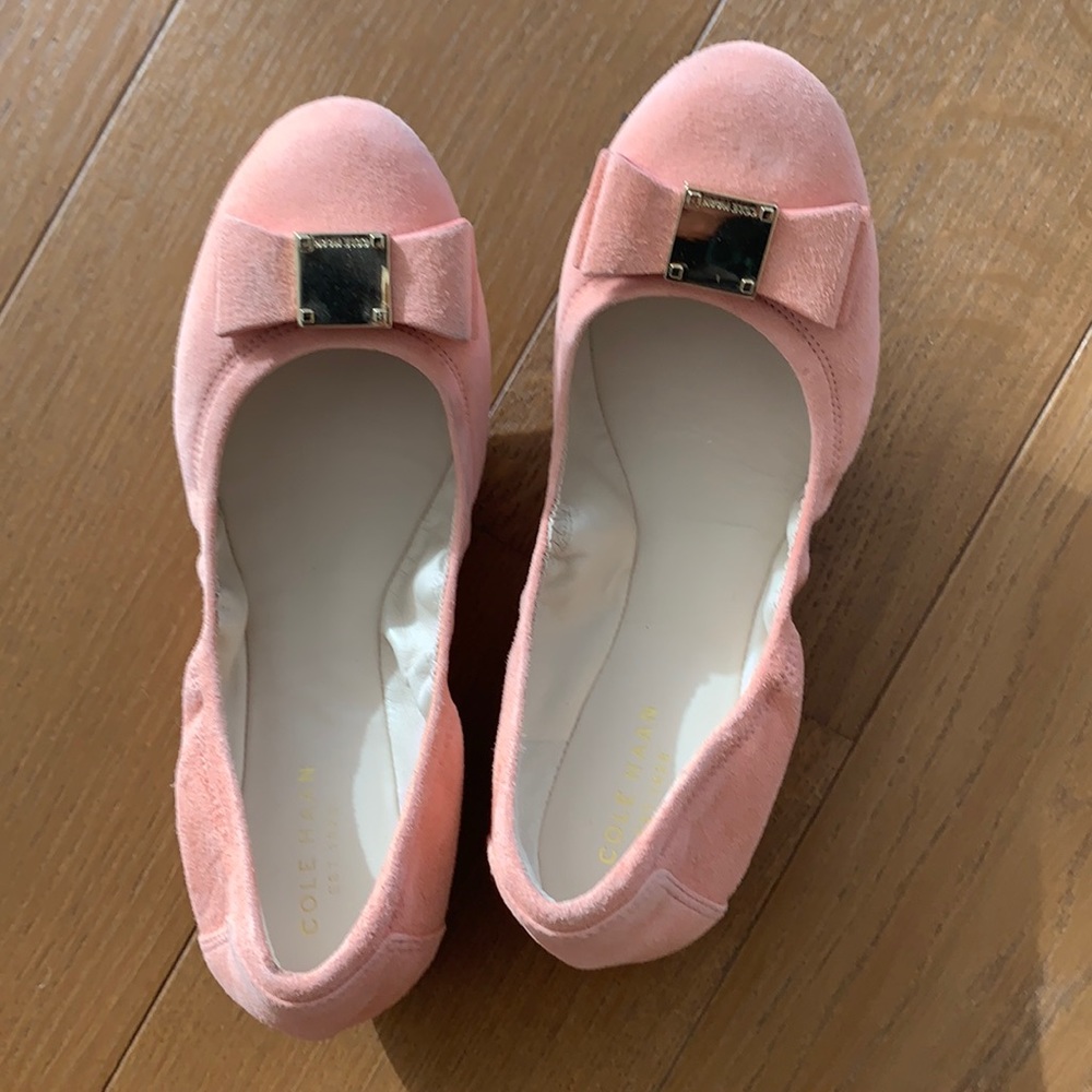 Cole Haan Pink Slip on Ballet Shoes